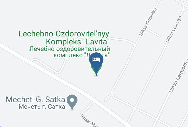 Satkinsky District - Lechebno Ozdorovitel'nyy Kompleks Lavita Maps