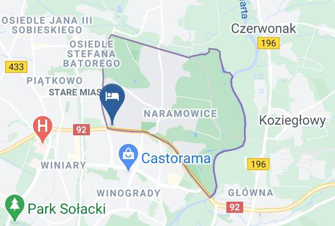 Poznan - Hl Hotel Lechicka Centrum Konferencyjne Maps