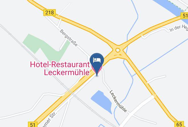 Osnabruck - Hotel Restaurant Leckermuhle Maps