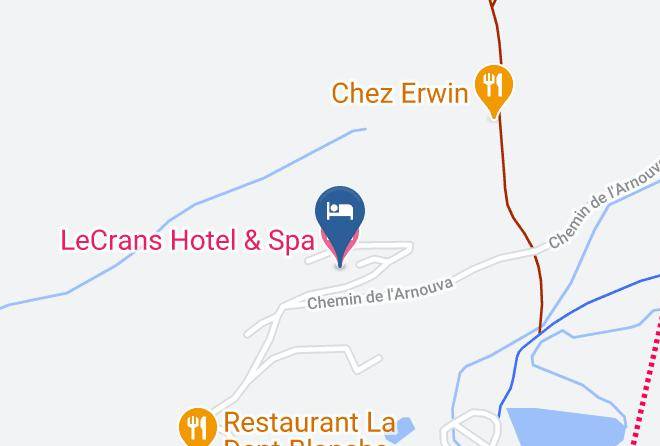 Sierre - Lecrans Hotel & Spa Maps