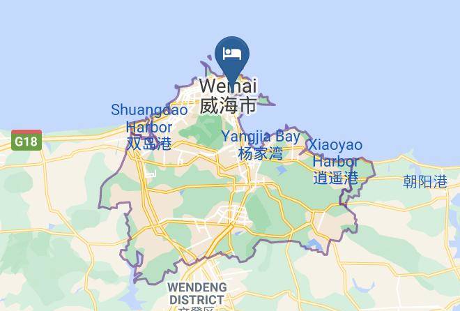 Weihai - Leda Express Hotel Maps