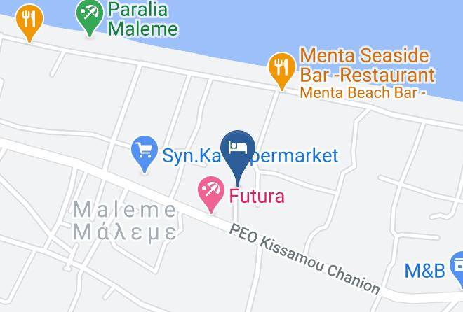 Ledra Maleme Hotel Map