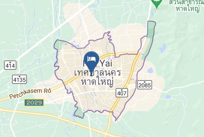 Amphoe Hat Yai - Lee Gardens Plaza Hotel Hat Yai Maps