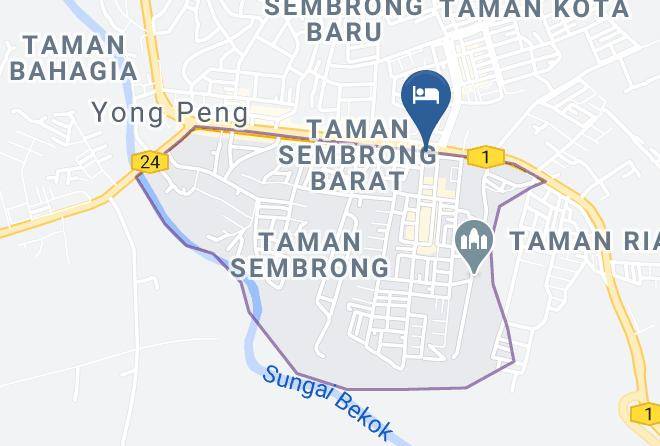 Daerah Batu Pahat - Lee Hotel Maps