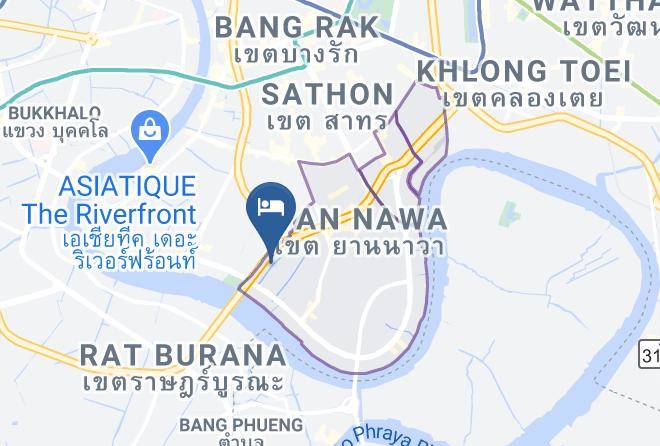 Yan Nawa District - Lee Place Hotel Maps