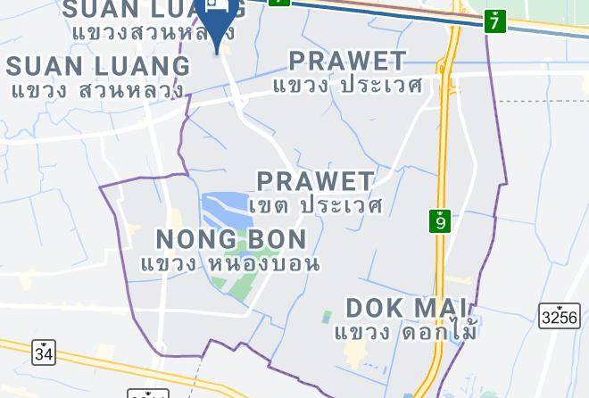 Lee Place Map - Bangkok City - Prawet District