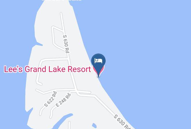 Delaware - Lee's Grand Lake Resort Maps