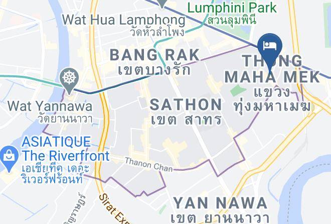 Sathon - Lee Travel Inn Maps