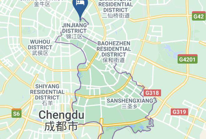Chengdu - Leeden Hotel Chengdu Maps