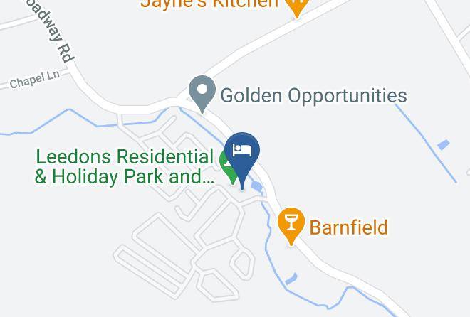 Worcs - Leedons Residential & Holiday Park And Broadway Residential Park Maps