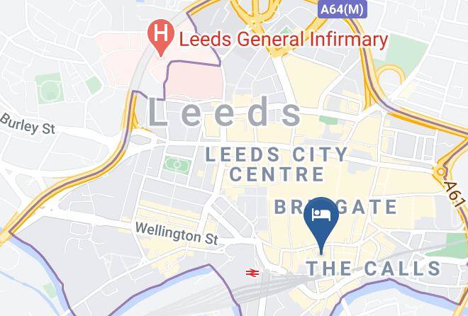 Leeds - Leeds Marriott Hotel Maps