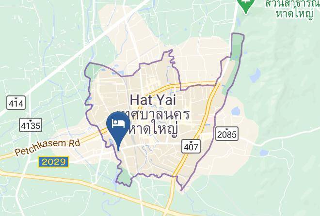 Amphoe Hat Yai - Leelawadee 1 Resort Hatyai Maps