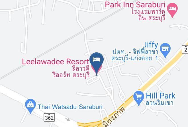 Amphoe Mueang Saraburi - Leelawadee Resort Maps
