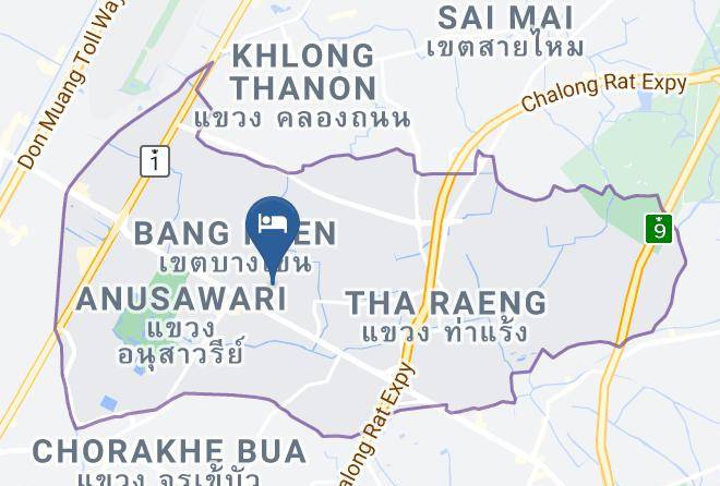 Bang Khen - Leelawadee Resotel Ramintra Maps