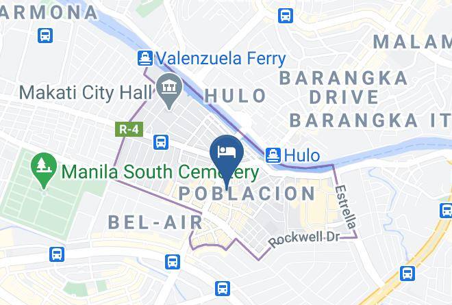Metro Manila - Leez Inn Makati Maps