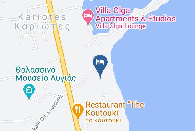 Levkas - Lefkada Beach Hotel Maps