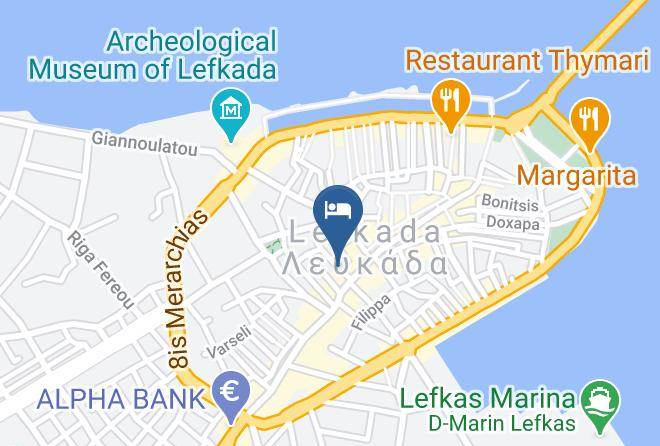 Levkas - Lefkada Princess Boutique Hotel Maps