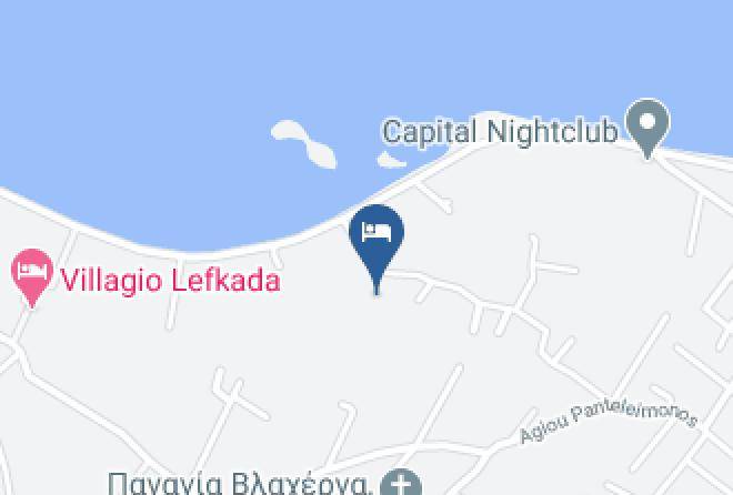 Levkas - Lefkadios Hern Studios Maps