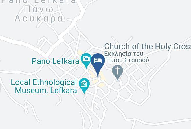 Cyprus - Lefkara Hotel And Restaurant Maps