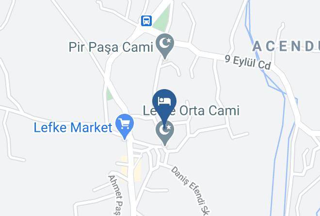 Cyprus - Lefke Gardens Hotel Maps