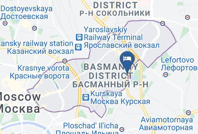Lefortovskiy Most Map