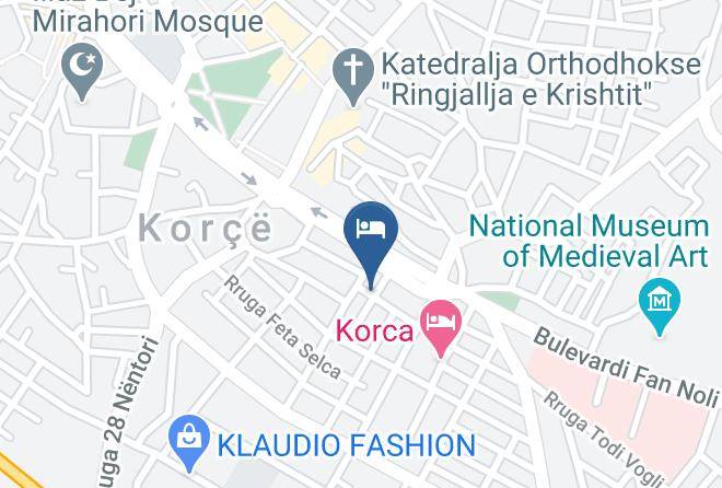Korce - Legacy Hotel Maps
