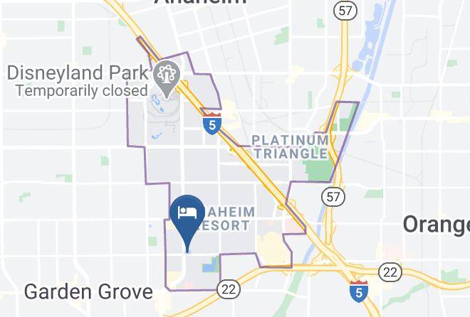 Orange - Legacy Inn & Suites Garden Grove Ca Maps