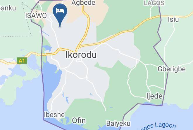 Ikorodu - Legacy Palace Hotel Maps