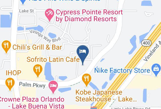 Orange - Legacy Vacation Resort Lake Buena Vista Maps