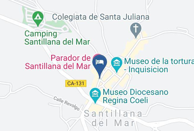 Legado De Santillana Map