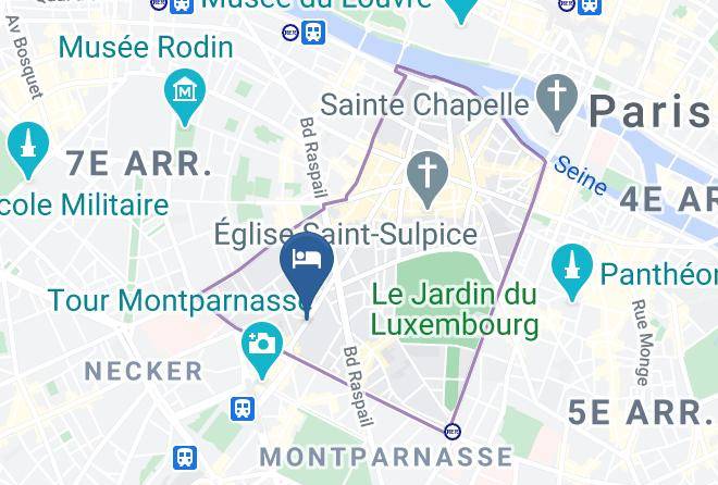 Paris - Legend Hotel Maps