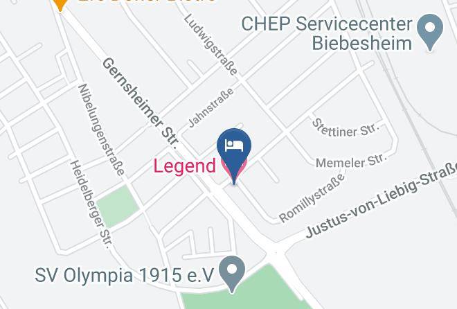Gros Gerau - Legend Hotel Maps