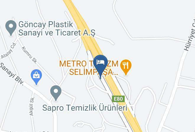 Silivri - Legend Hotel Tem Maps