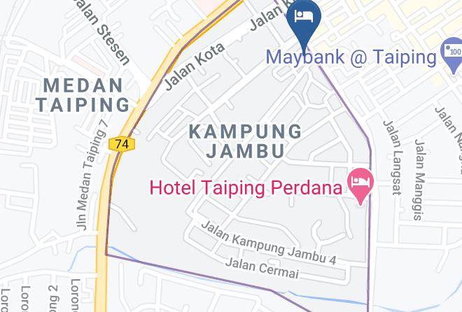 Larut - Legend Inn Taiping Maps