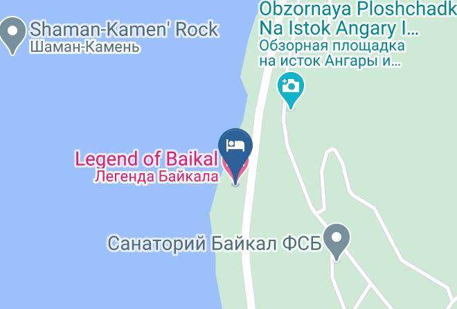 Irkutsky District - Legend Of Baikal Maps