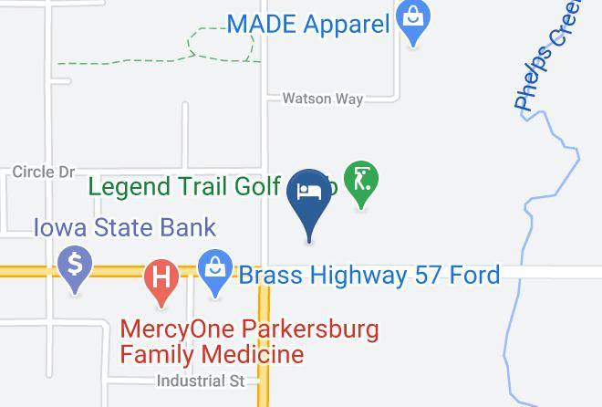 Butler - Legend Trail Inn & Suites Maps