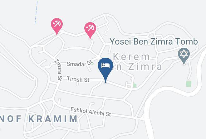 Kerem Ben Zimra - Legend Vineyard Maps