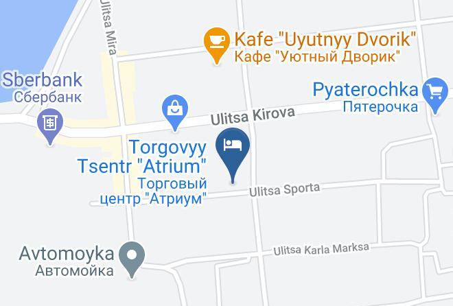 Votkinsk - Legenda Inn Maps