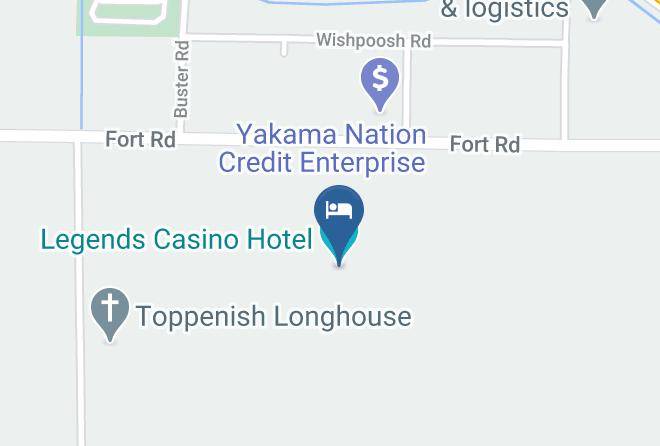 Yakima - Legends Casino Hotel Maps