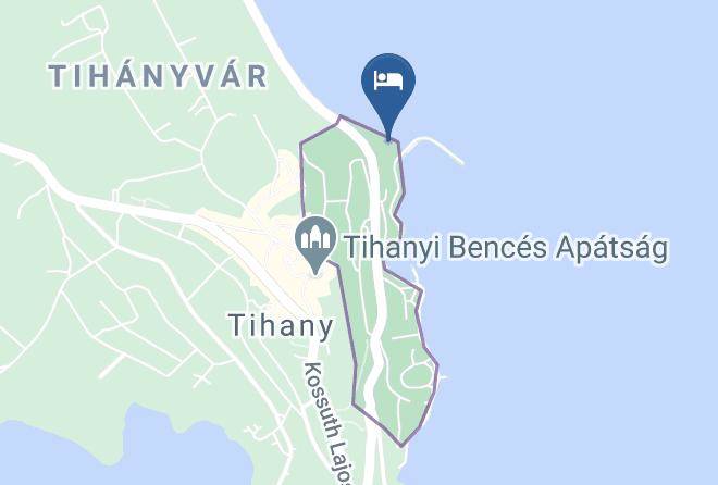Tihany - Legisly Tihany Beach Maps
