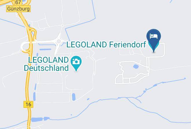Gunzburg - Legoland Deutschland Resort Maps