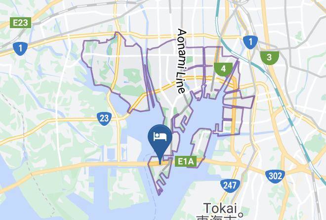 Nagoya City Minato Ward - Legoland Japan Hotel Maps