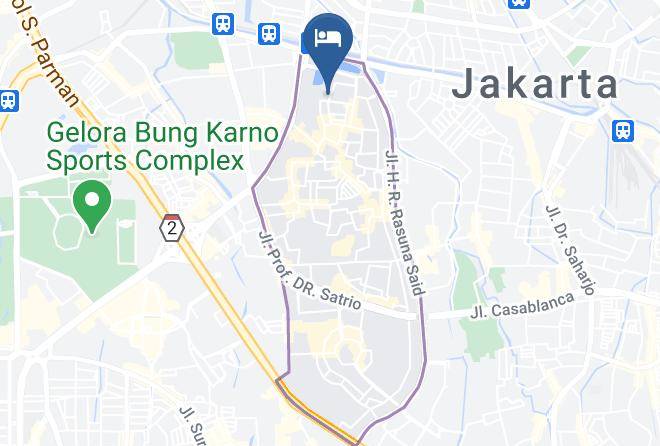 Jakarta Selatan - Legreen Home Setiabudi Maps