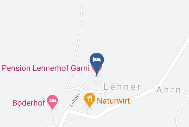 Innsbruck Land - Pension Lehnerhof Garni Maps