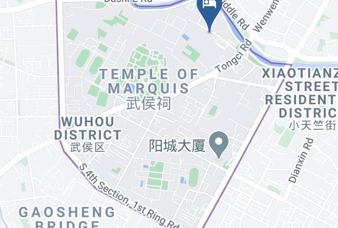 Chengdu - Lei Jian Hotel Maps