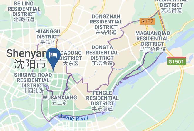 Shenyang - Leige Hotel Maps