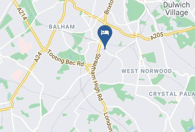 London - Leigham Court Hotel Maps