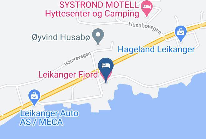 Sogndal - Leikanger Fjord Hotel Maps