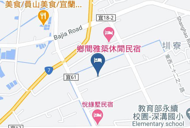 Yilannty - Leisure Bed And Breakfast Maps