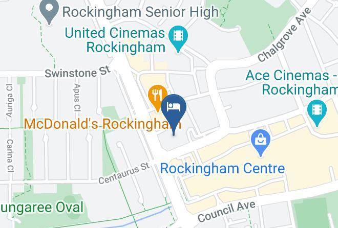 Rockingham - Leisure Inn Maps